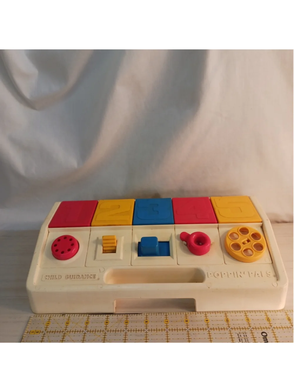 VTG Poppin Pals Disney PopUp Child Guidance Toddler Baby Toy Mickey 1980